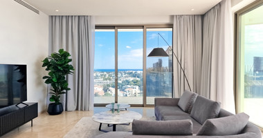 Luxury three Bedroom Sea View Apartment for Sale in Kato Pafos | 9th Floor