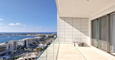 Luxury three Bedroom Sea View Apartment for Sale in Kato Pafos | 9th Floor