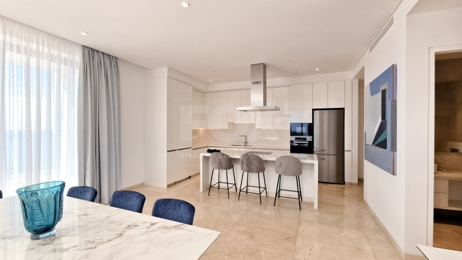 Luxury three Bedroom Sea View Apartment for Sale in Kato Pafos | 9th Floor