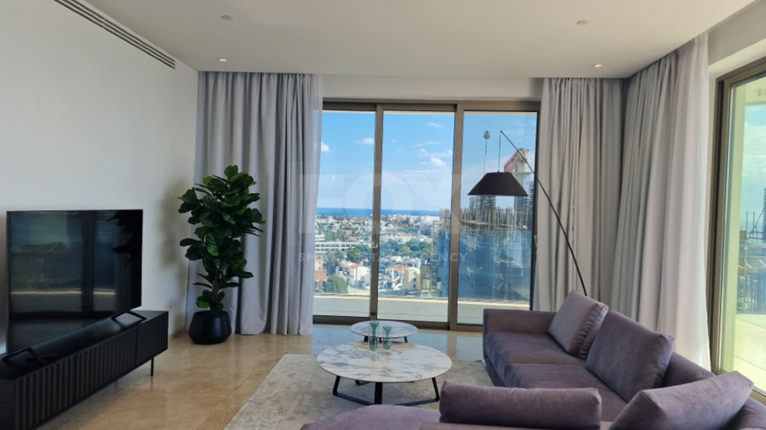 Luxury three Bedroom Sea View Apartment for Sale in Kato Pafos | 9th Floor