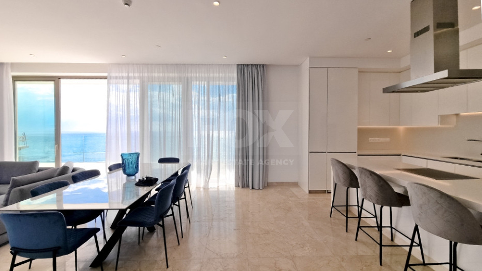 Luxury three Bedroom Sea View Apartment for Sale in Kato Pafos | 9th Floor