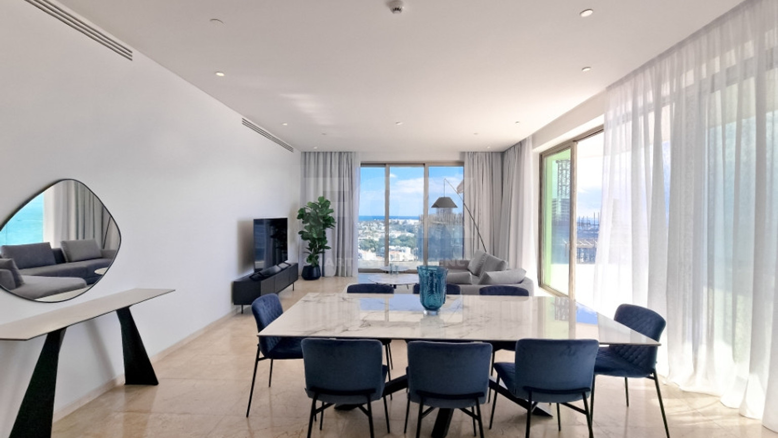 Luxury three Bedroom Sea View Apartment for Sale in Kato Pafos | 9th Floor