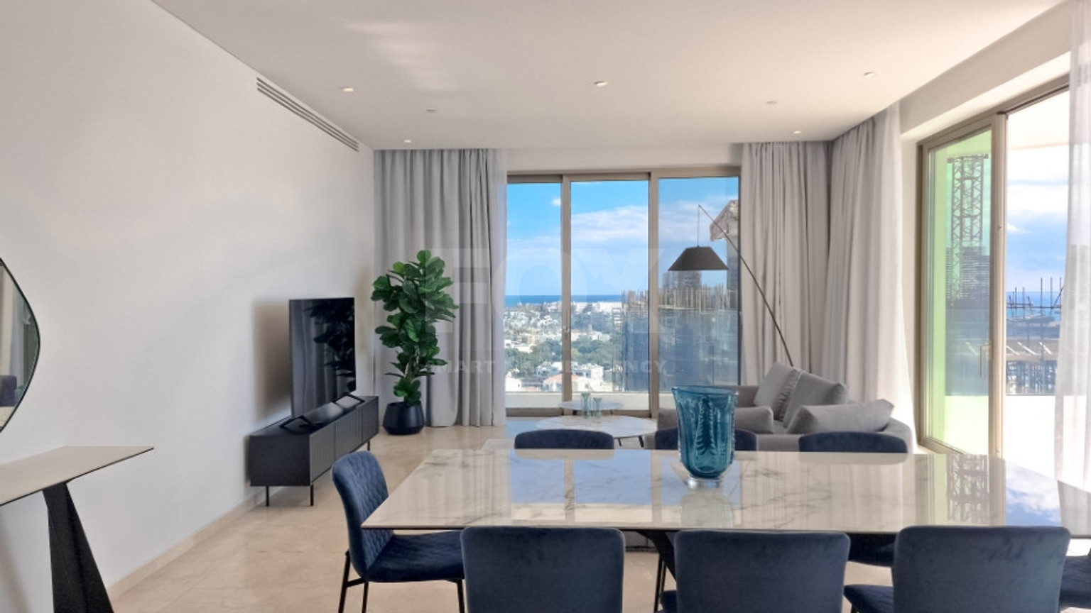 Luxury three Bedroom Sea View Apartment for Sale in Kato Pafos | 9th Floor