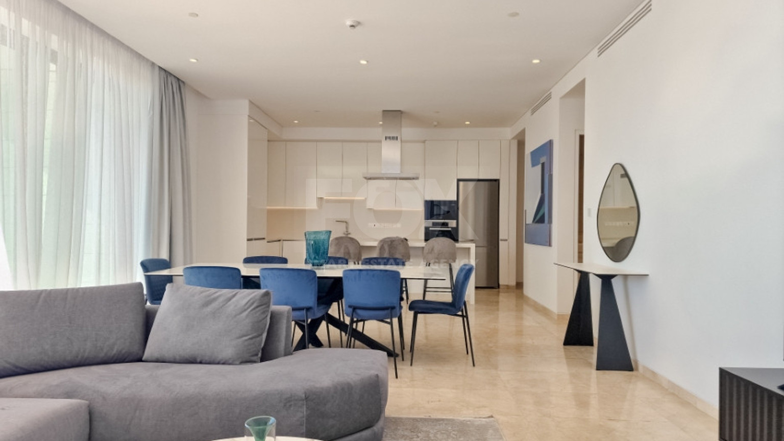 Luxury three Bedroom Sea View Apartment for Sale in Kato Pafos | 9th Floor