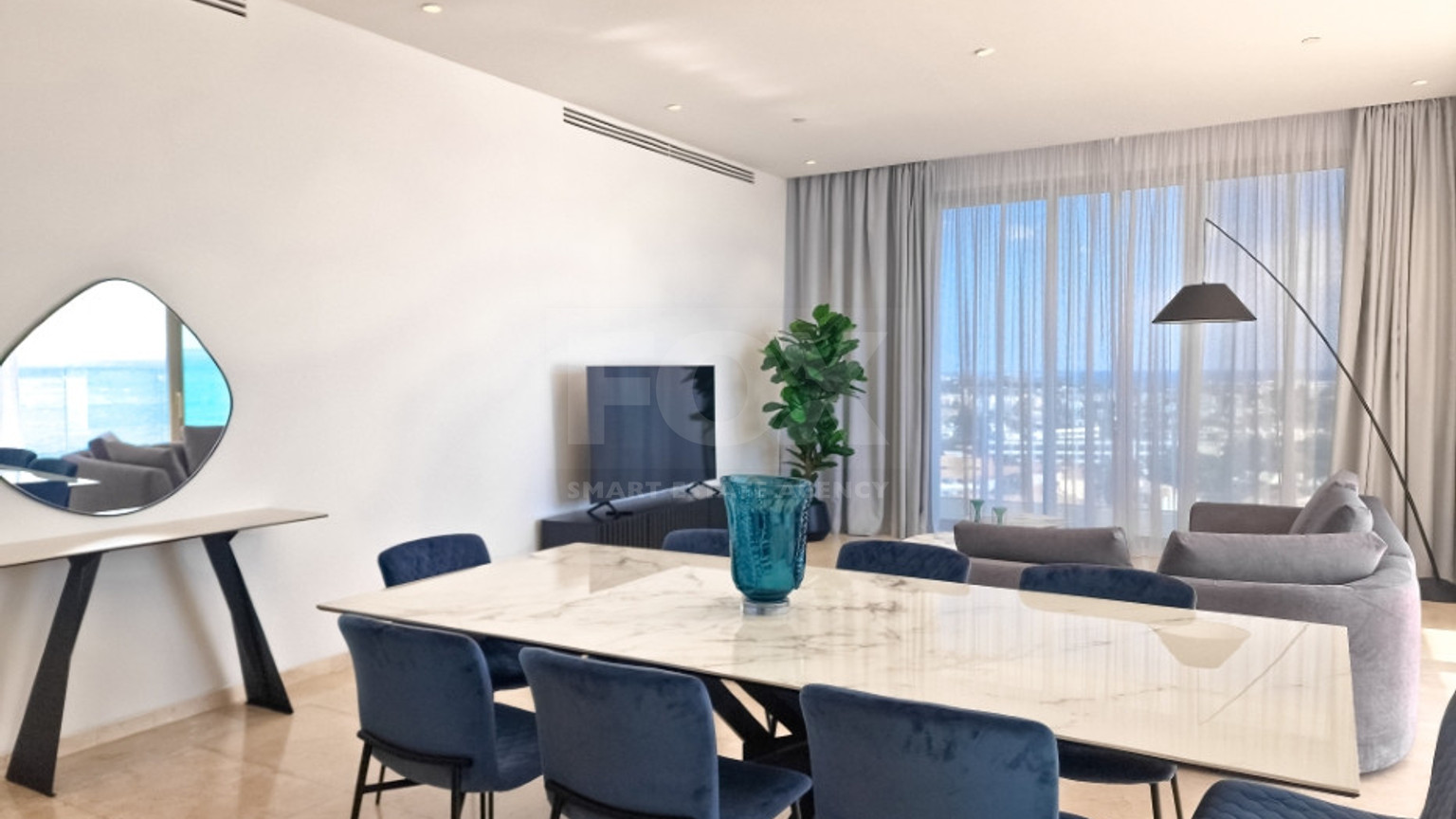 Luxury three Bedroom Sea View Apartment for Sale in Kato Pafos | 9th Floor