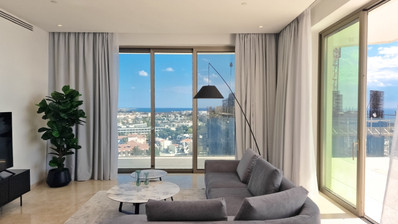 Luxury three Bedroom Sea View Apartment for Sale in Kato Pafos | 9th Floor