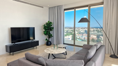 Luxury three Bedroom Sea View Apartment for Sale in Kato Pafos | 9th Floor