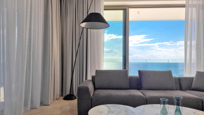 Luxury three Bedroom Sea View Apartment for Sale in Kato Pafos | 9th Floor
