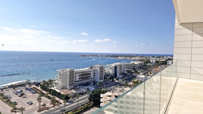 Luxury three Bedroom Sea View Apartment for Sale in Kato Pafos | 9th Floor