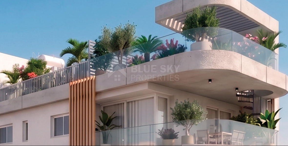 Luxury 2-Bedroom Penthouse for Sale in Limassol with Private Roof Garden