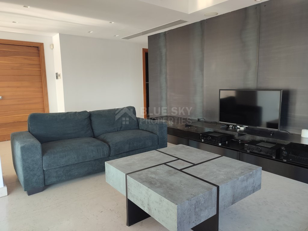 For Sale Luxury Four-Bedroom Penthouse with Panoramic Views of Limassol, in Panthea