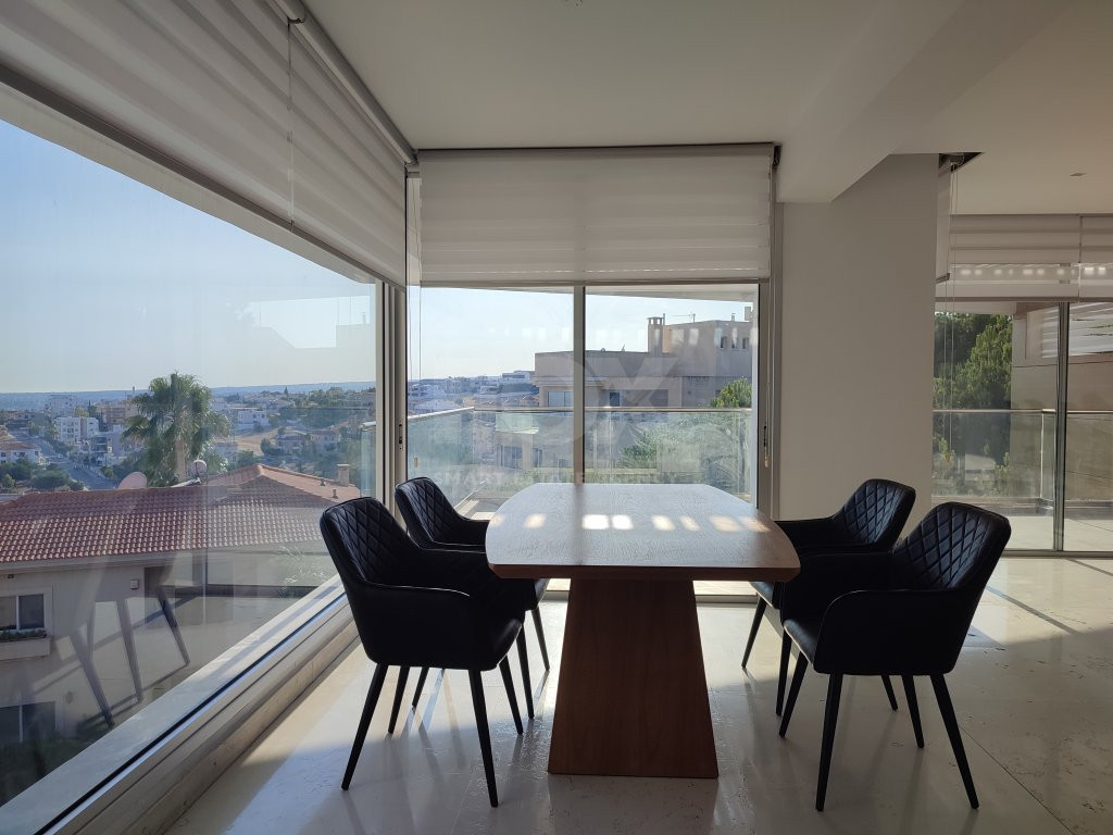 For Sale Luxury Four-Bedroom Penthouse with Panoramic Views of Limassol, in Panthea
