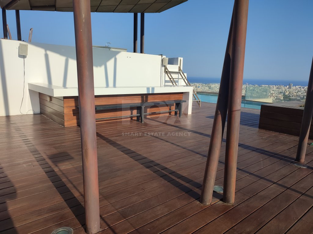 For Sale Luxury Four-Bedroom Penthouse with Panoramic Views of Limassol, in Panthea