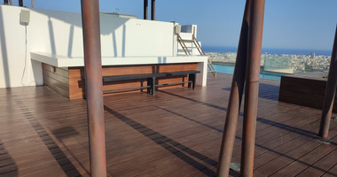 For Sale Luxury Four-Bedroom Penthouse with Panoramic Views of Limassol, in Panthea