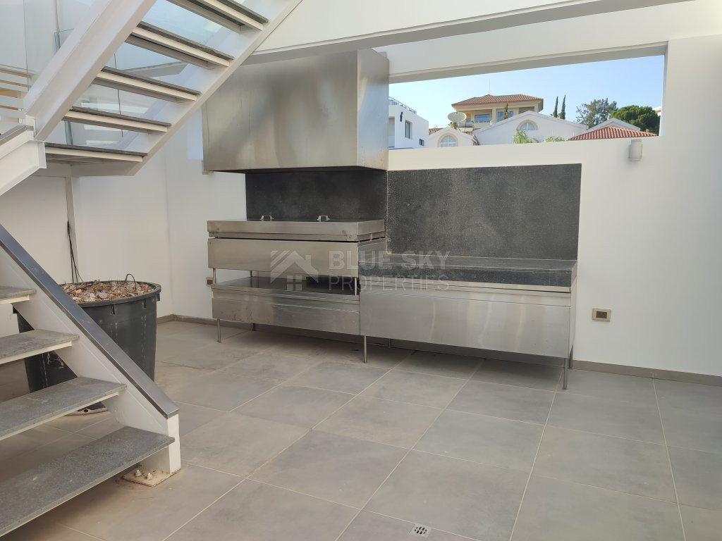For Sale Luxury Four-Bedroom Penthouse with Panoramic Views of Limassol, in Panthea