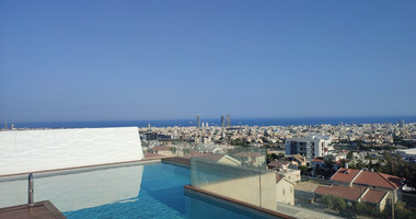 For Sale Luxury Four-Bedroom Penthouse with Panoramic Views of Limassol, in Panthea