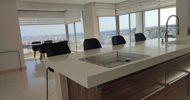 For Sale Luxury Four-Bedroom Penthouse with Panoramic Views of Limassol, in Panthea