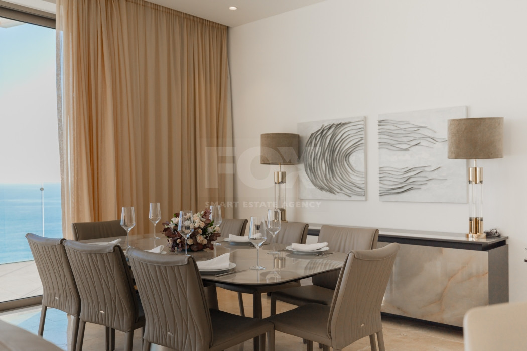 Luxury three Bedroom Sea View Apartment for Sale in Kato Pafos | 9th Floor