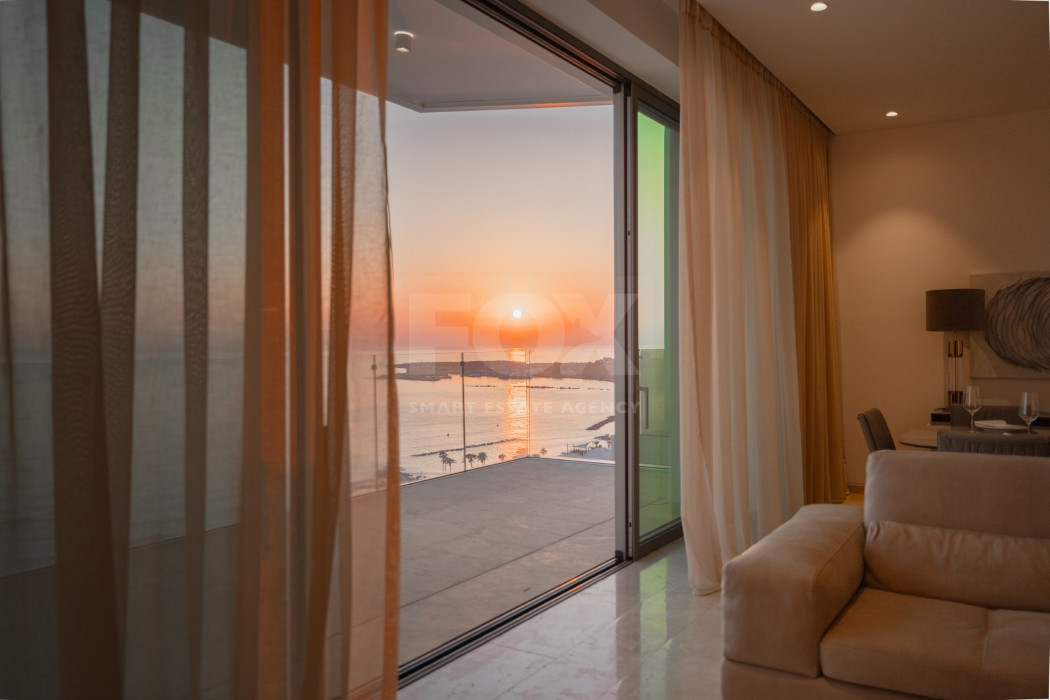 Luxury three Bedroom Sea View Apartment for Sale in Kato Pafos | 9th Floor