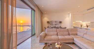 Luxury three Bedroom Sea View Apartment for Sale in Kato Pafos | 9th Floor