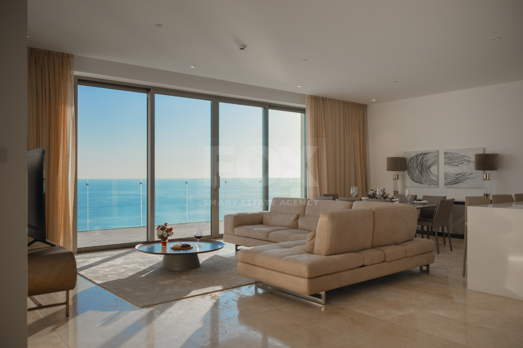 Luxury three Bedroom Sea View Apartment for Sale in Kato Pafos | 9th Floor
