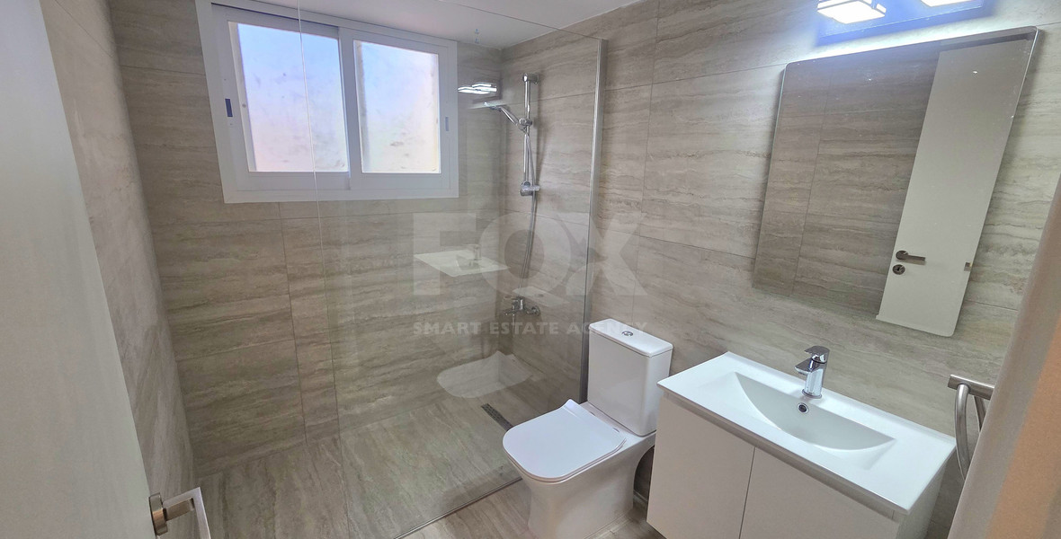 Near The Sea, Fully Renovated unfurnished (optional furhised) Two-Bedroom Penthouse for Rent in Parekklisia Tourist Area , Limassol