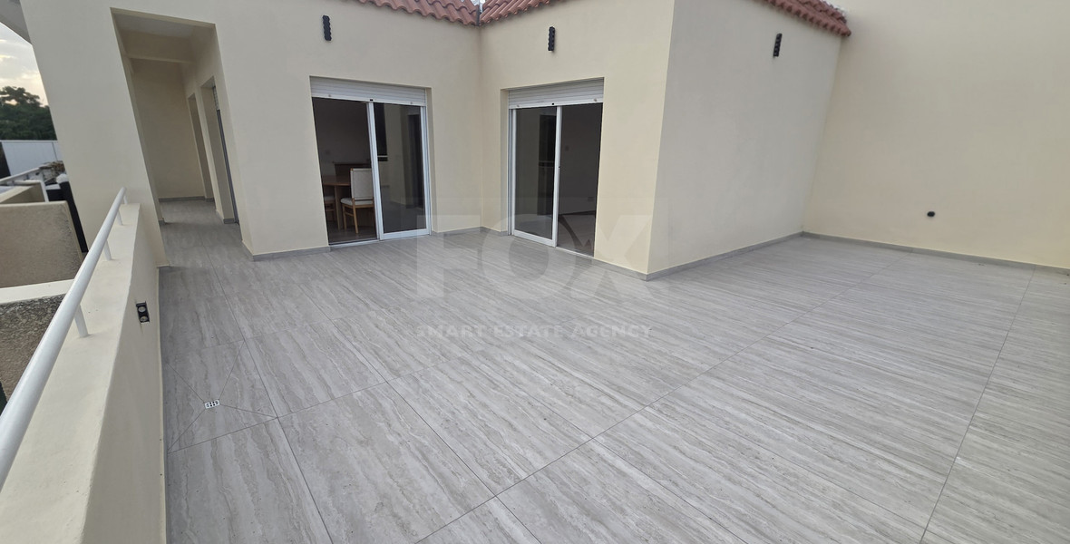 Near The Sea, Fully Renovated unfurnished (optional furhised) Two-Bedroom Penthouse for Rent in Parekklisia Tourist Area , Limassol