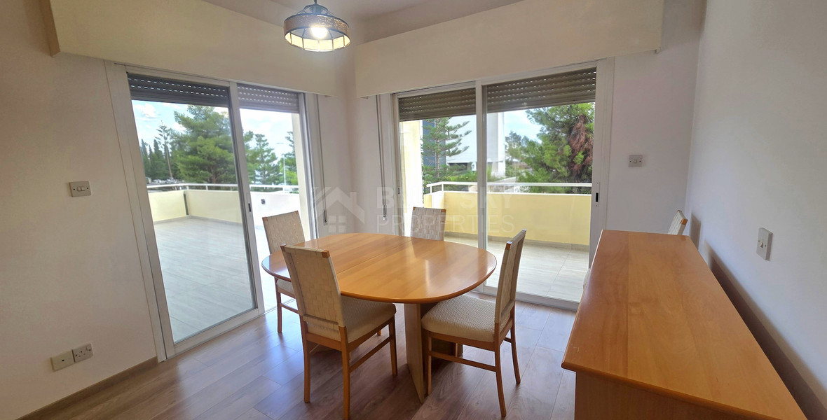 Near The Sea, Fully Renovated unfurnished (optional furhised) Two-Bedroom Penthouse for Rent in Parekklisia Tourist Area , Limassol
