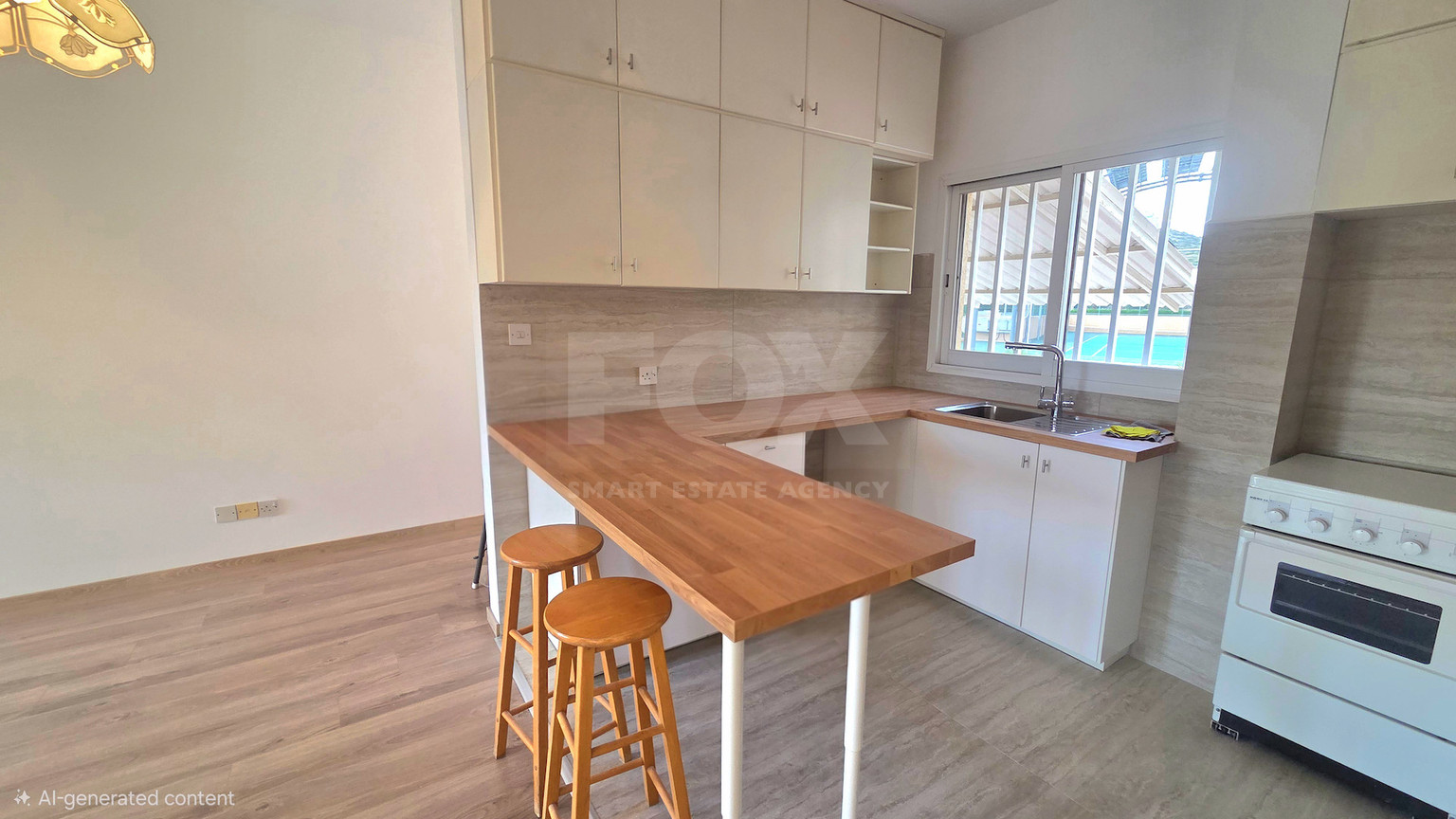 Near The Sea, Fully Renovated unfurnished (optional furhised) Two-Bedroom Penthouse for Rent in Parekklisia Tourist Area , Limassol