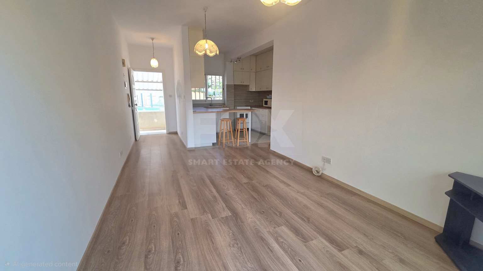 Near The Sea, Fully Renovated unfurnished (optional furhised) Two-Bedroom Penthouse for Rent in Parekklisia Tourist Area , Limassol