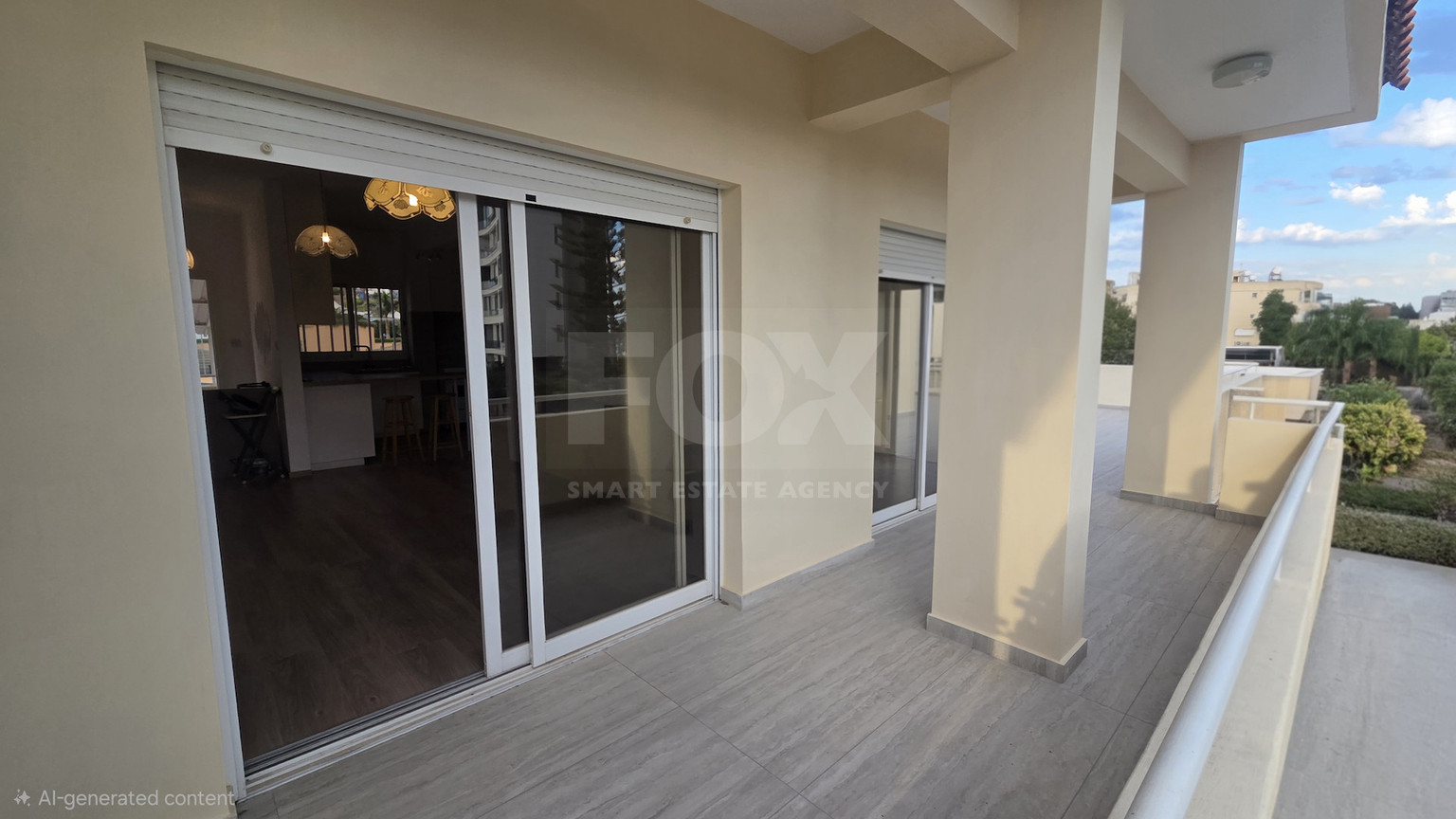 Near The Sea, Fully Renovated unfurnished (optional furhised) Two-Bedroom Penthouse for Rent in Parekklisia Tourist Area , Limassol