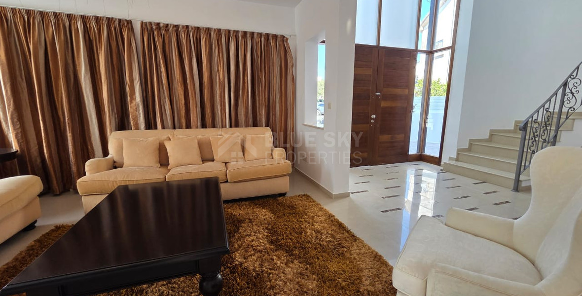 Spacious Four Bedroom Furnished House with Garden in Agios Athanasios, Limassol