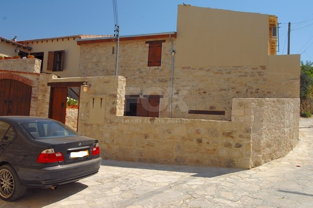 Two-Story Traditional House in Agios Therapontas