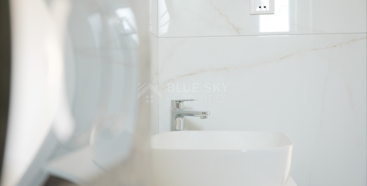 For sale: Key Ready Three Bedroom Apartment on first floor in Geroskypou,  in Paphos
