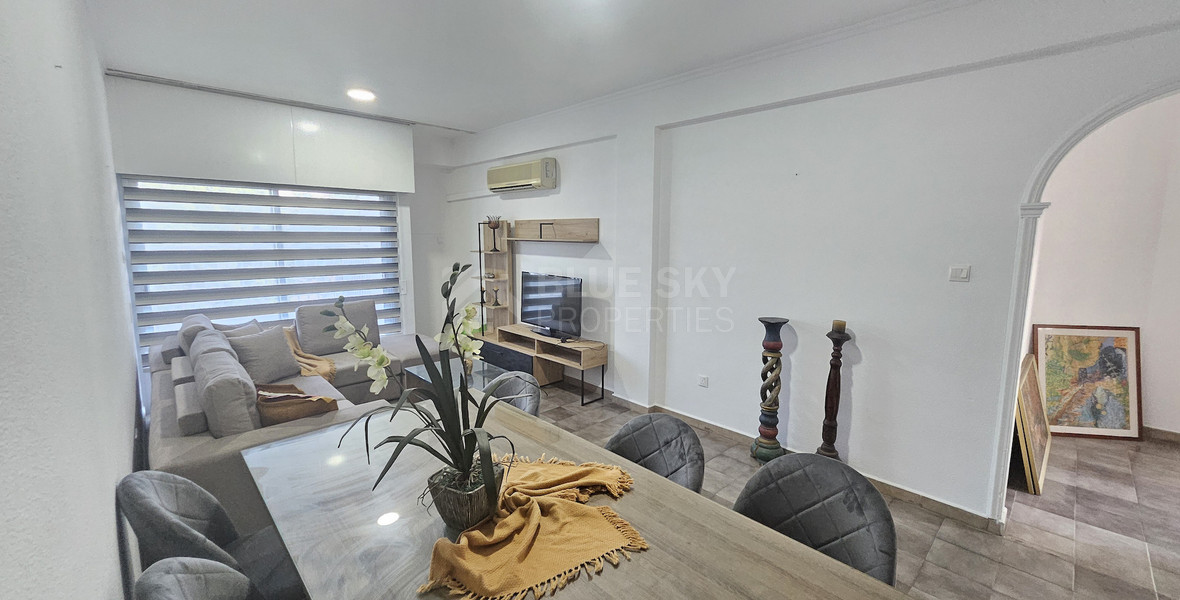 Three Bedroom Renovated Apartment in Germasogeia