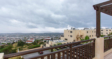 Two Bedroom Apartment in Pegeia, Paphos with Sea Views & Communal Pools, for sale