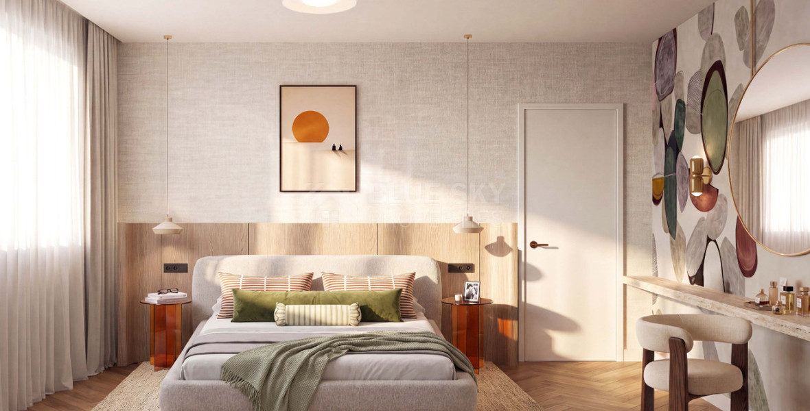 Contemporary 1-Bedroom Residence with Private Planted Garden