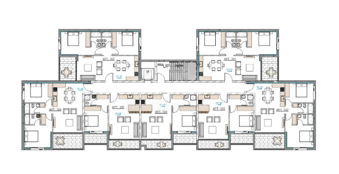 Luxury two Bedroom key ready apartment in Emba, Paphos | Communal swimming pool & Energy Class A-Contemporary Living in a Serene Setting