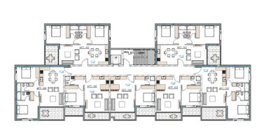 Luxury two Bedroom key ready apartment in Emba, Paphos | Communal swimming pool & Energy Class A-Contemporary Living in a Serene Setting