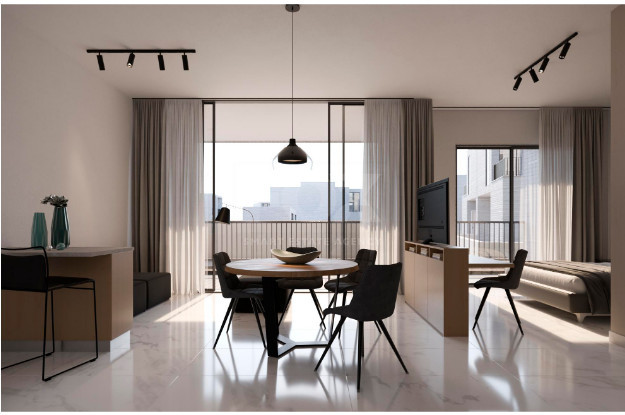 Luxury two Bedroom key ready apartment in Emba, Paphos | Communal swimming pool & Energy Class A-Contemporary Living in a Serene Setting