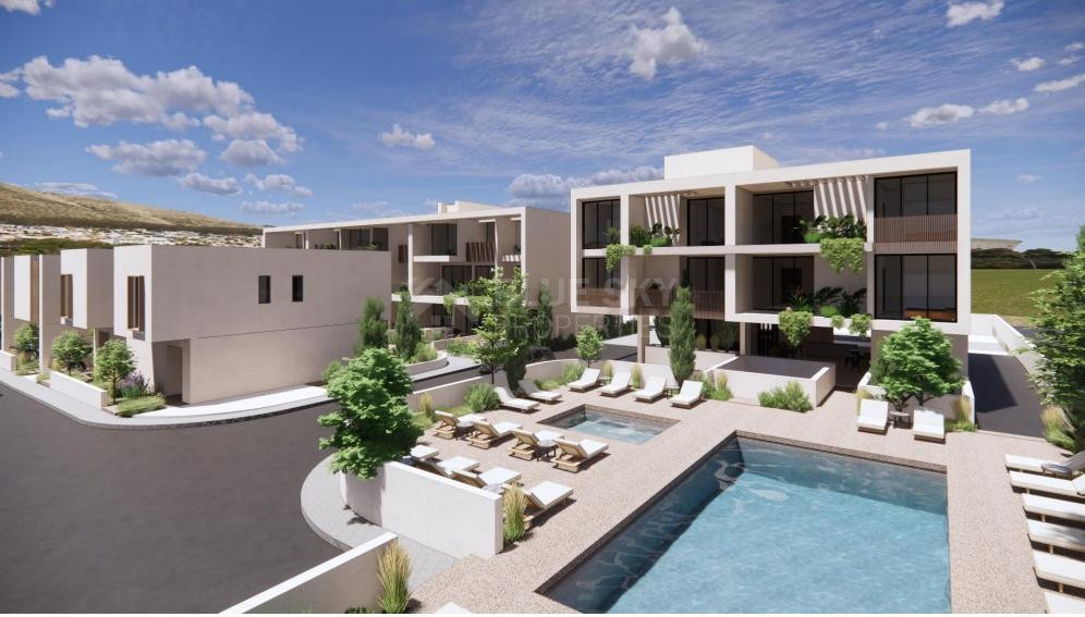 Luxury two Bedroom key ready apartment in Emba, Paphos | Communal swimming pool & Energy Class A-Contemporary Living in a Serene Setting