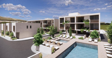 Luxury two Bedroom key ready apartment in Emba, Paphos | Communal swimming pool & Energy Class A-Contemporary Living in a Serene Setting