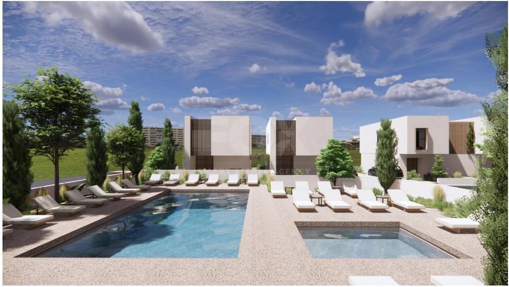 Luxury two Bedroom key ready apartment in Emba, Paphos | Communal swimming pool & Energy Class A-Contemporary Living in a Serene Setting