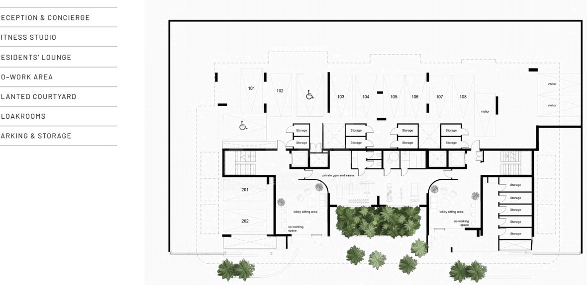 Modern 1-Bedroom Residence with Private Greenery