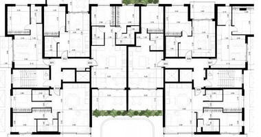 Modern 1-Bedroom Residence with Private Greenery