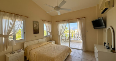 Luxury four Bedroom Detached Villa with Private Pool & Sea Views for Sale in Sea Caves – St George, Paphos | Full title deeds