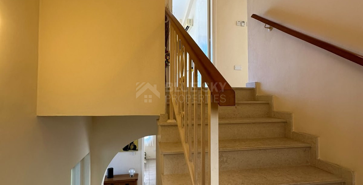 Luxury four Bedroom Detached Villa with Private Pool & Sea Views for Sale in Sea Caves – St George, Paphos | Full title deeds