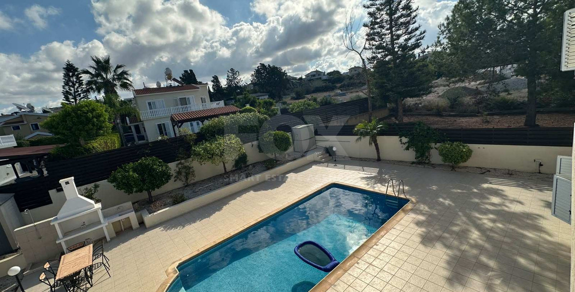 Luxury four Bedroom Detached Villa with Private Pool & Sea Views for Sale in Sea Caves – St George, Paphos | Full title deeds