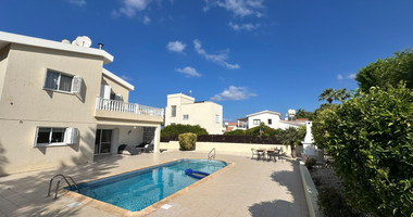 Luxury four Bedroom Detached Villa with Private Pool & Sea Views for Sale in Sea Caves – St George, Paphos | Full title deeds