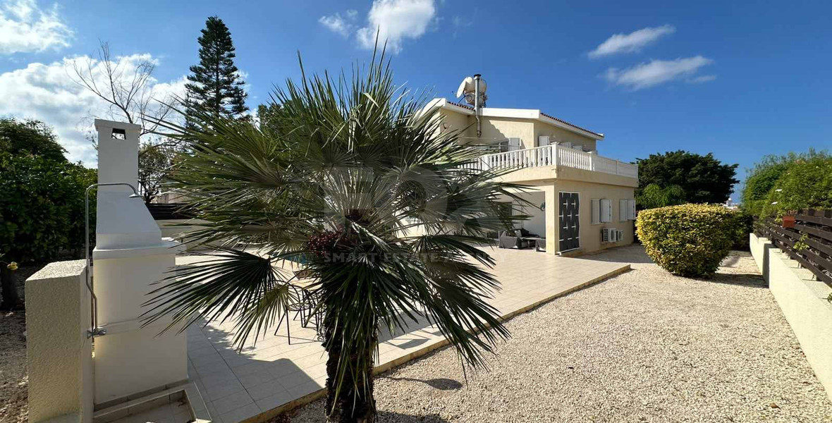 Luxury four Bedroom Detached Villa with Private Pool & Sea Views for Sale in Sea Caves – St George, Paphos | Full title deeds